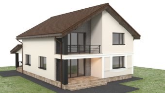 Casa de locuit in regim de inaltime P+M