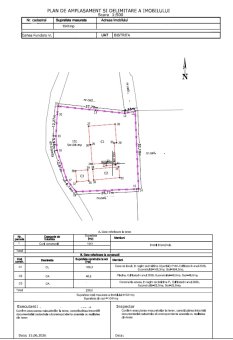 Documentatie cadastrala de inscriere constructie